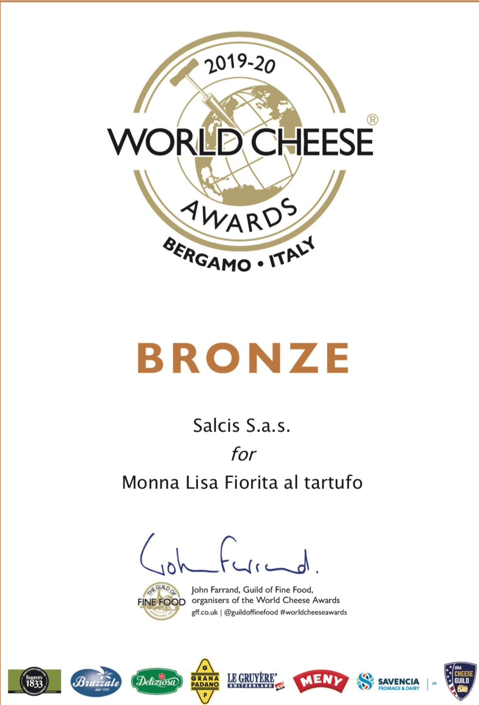 Fiorita with Siena truffle