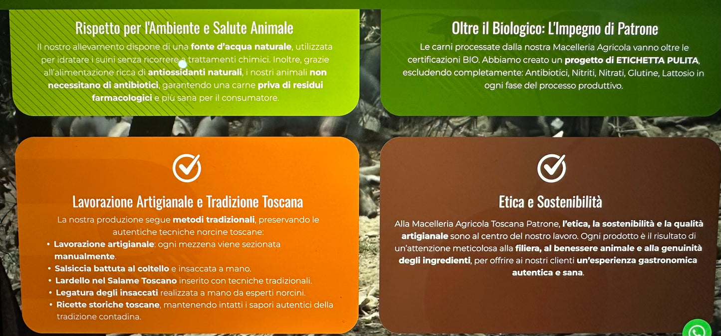Guanciale di Cinta senese d.o.p.