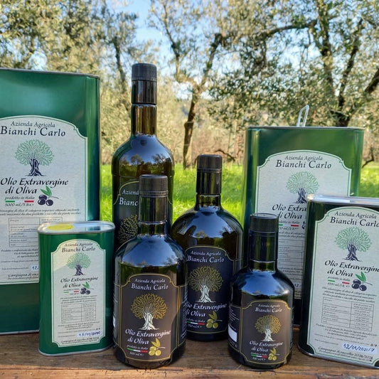 Can of extra virgin olive oil from Vinci (Tuscany) 1 l harvest campaign 2024-2025
