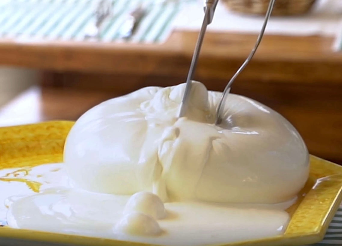 Figliata di latte di bufala