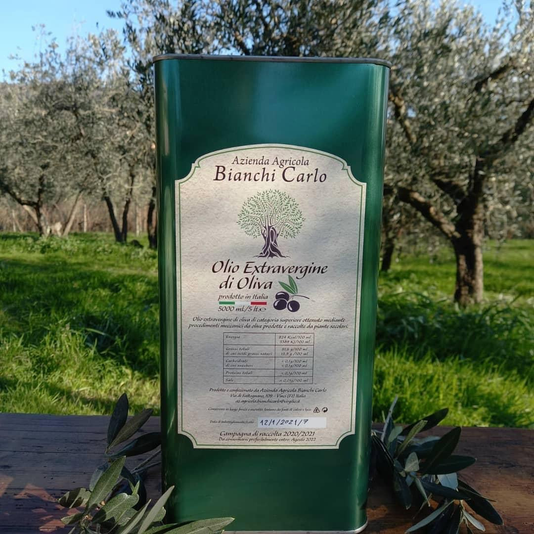 Vinci (Tuscany) Extra Virgin Olive Oil 5l Harvest Campaign 2024-2025