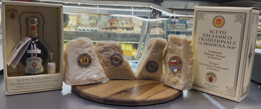 Tasting of Parmigiano Reggiano DOP 24 months, red cows 32 months, 48 months, 91 months