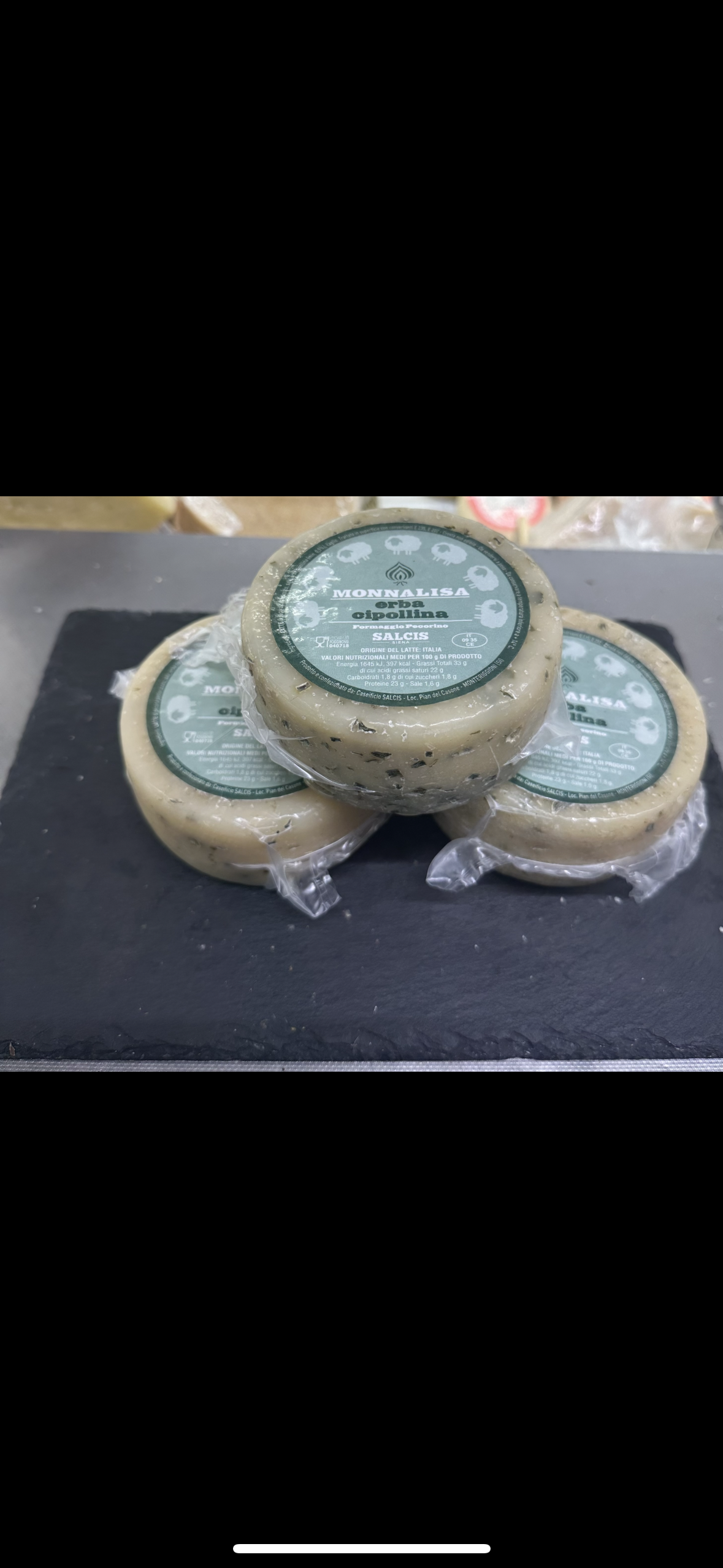 Pecorino chives