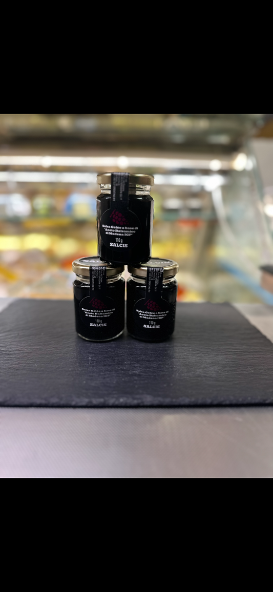 Salsa gelée a base di “aceto balsamico di Modena IGP” 110g