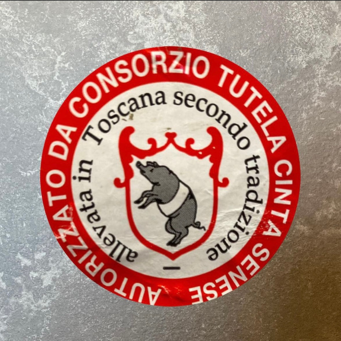 Lardo di Cinta Senese DOP a fette