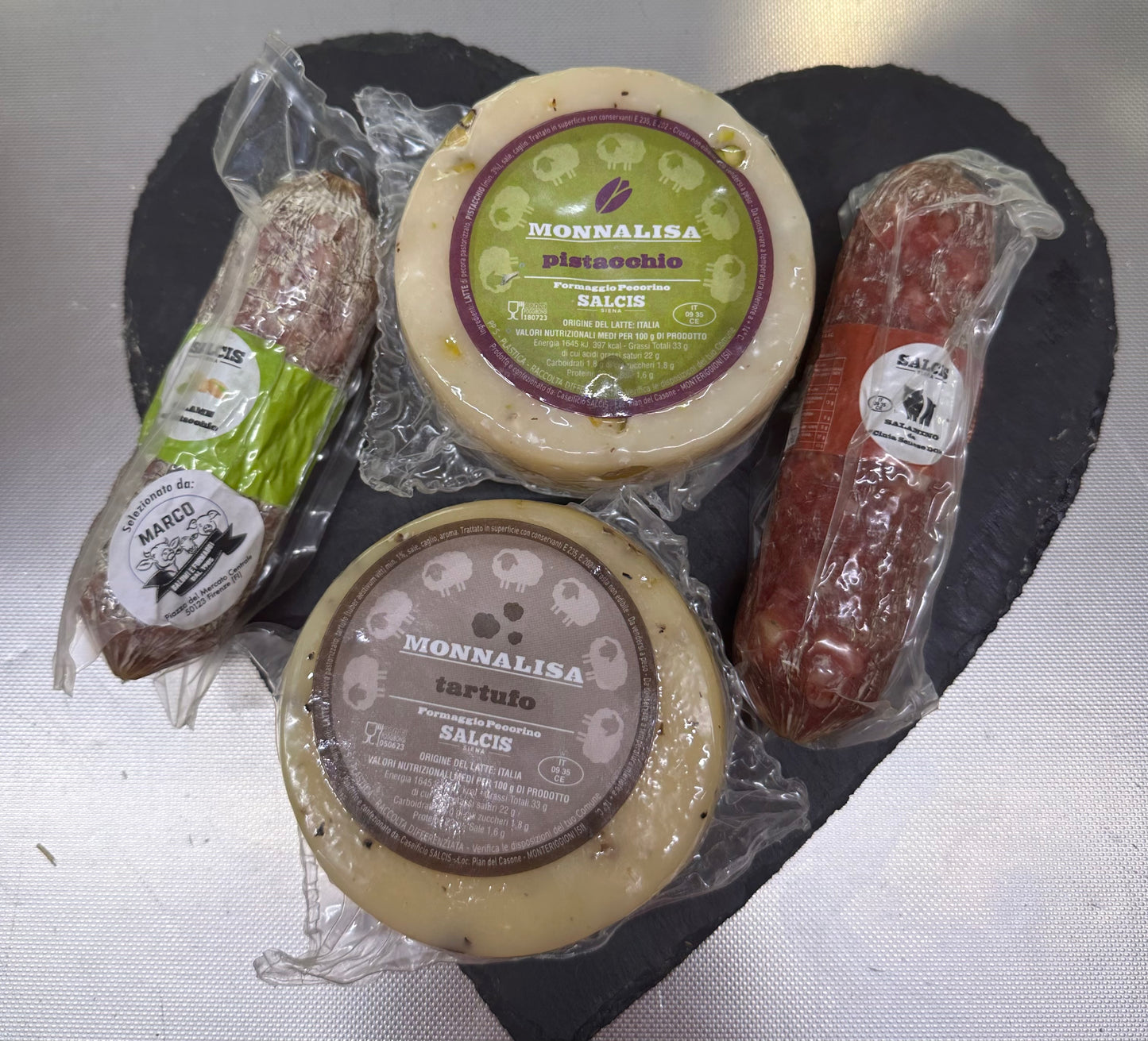 Pecorino and salami gift idea