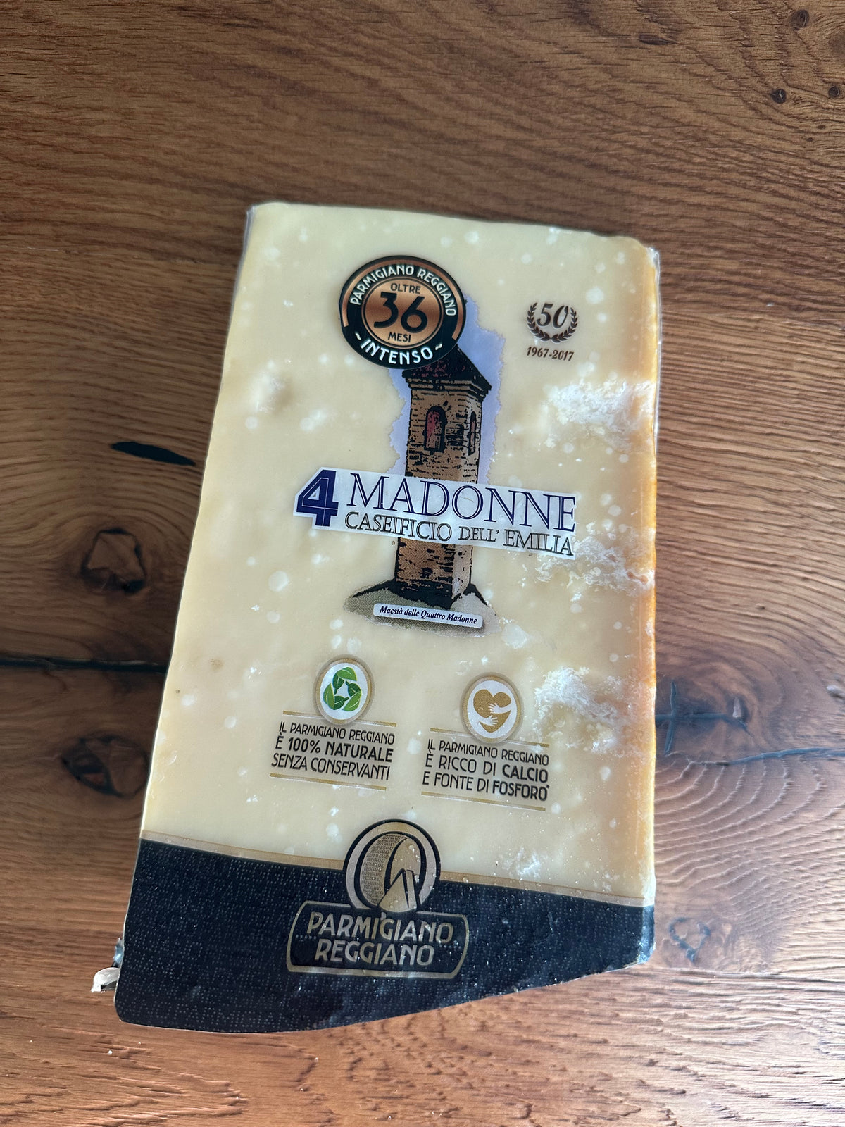 Parmigiano Reggiano D.O.P. de más de 36 meses
