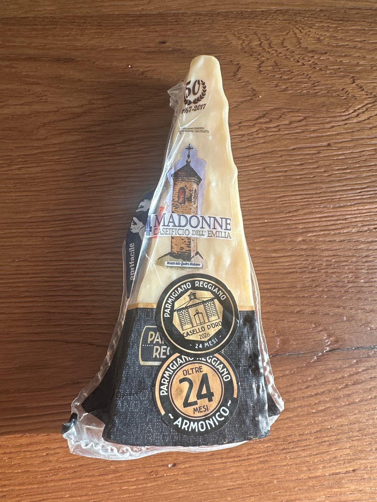 Parmigiano Reggiano D.O.P. de más de 24 meses