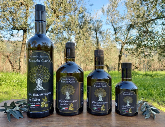 Bottiglia da 1 l olio extravergine d'oliva di Vinci (Toscana)