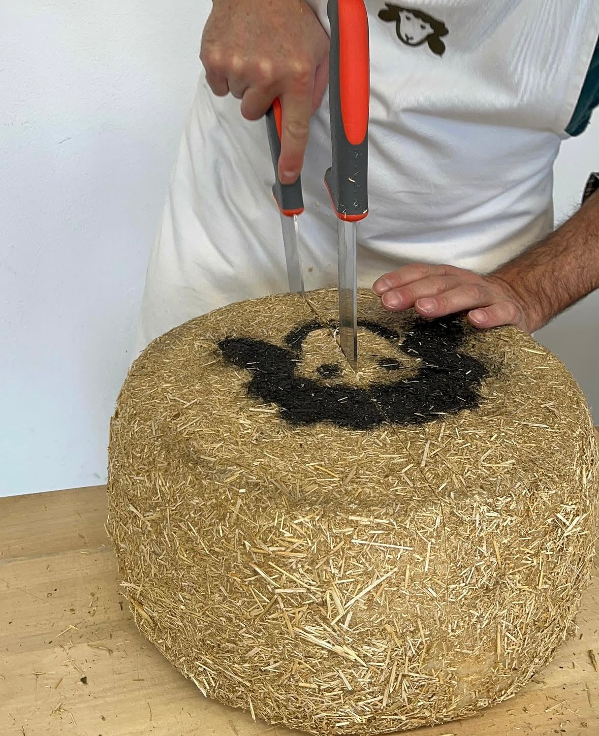 Mouton en peluche
