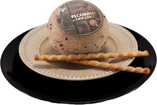 Pecorino al cioccolato in carta gialla 580g
