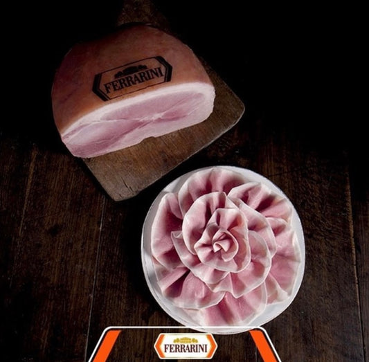 Sliced ​​Ferrarini cooked ham