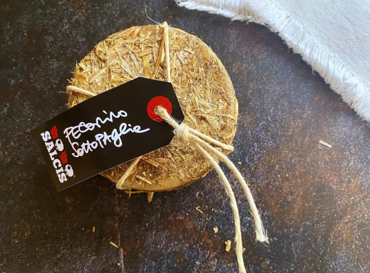 Mini pecorino sous paille de Sienne