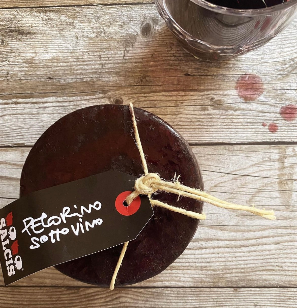 Mini Pecorino with Siena wine