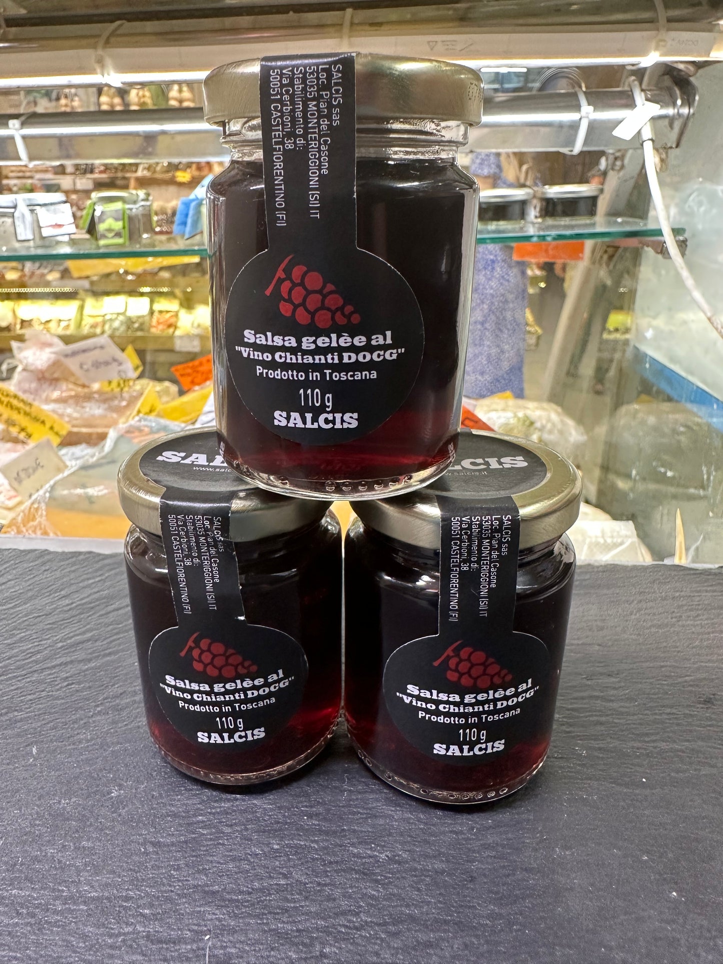 Salsa gelèe al “vino Chianti DOCG”